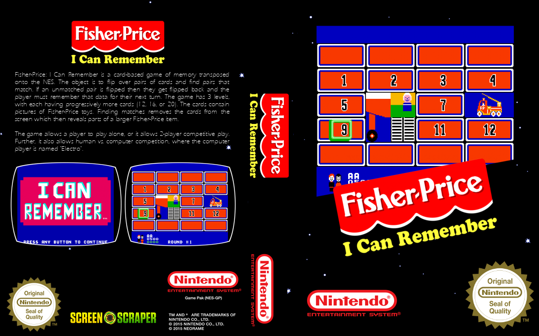 Fisher-Price - I Can Remember — box-texture (SS)