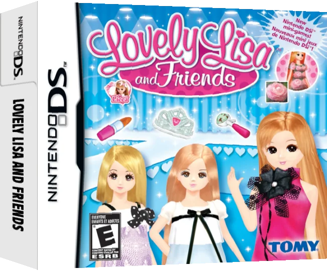 Lovely Lisa and Friends — box-3D (US)