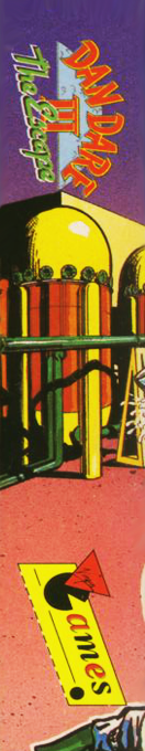 Dan Dare 3 - The Escape — box-2D-side (EU)