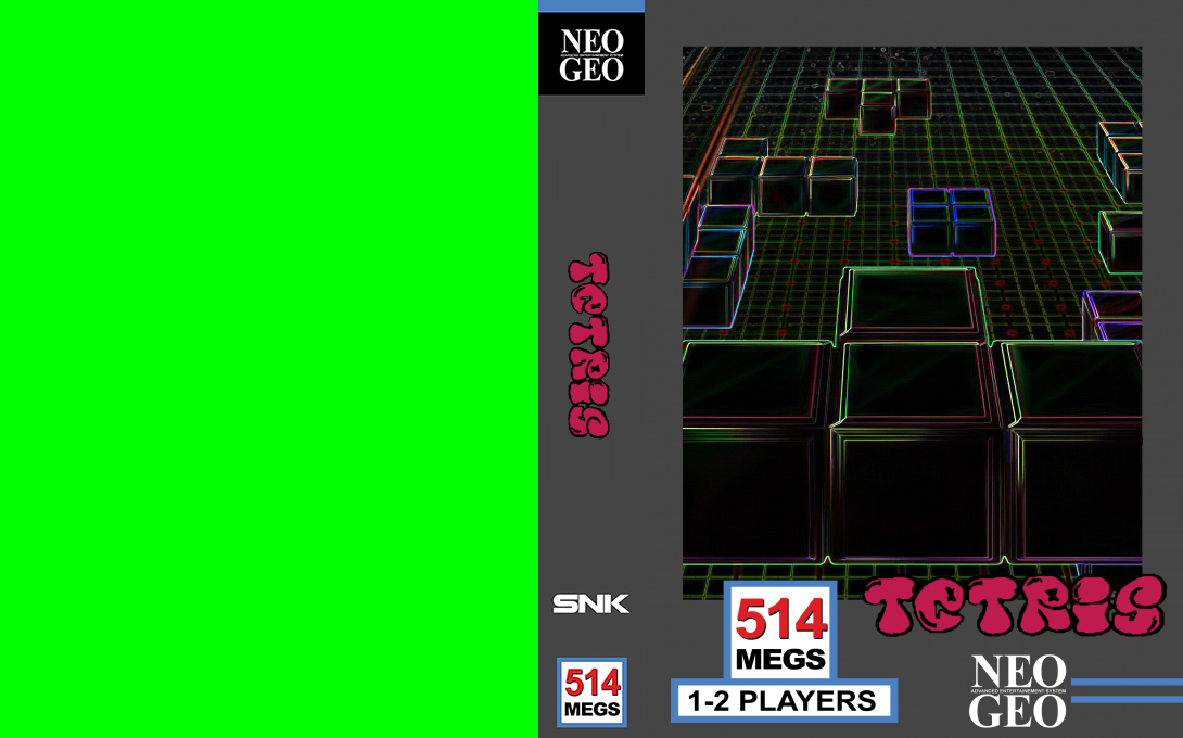 NeoGeo 2-Player Tetris — box-texture (WOR)