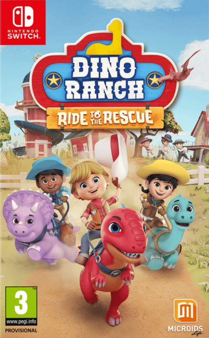 Dino Ranch - Ride to the Rescue — box-2D (EU)