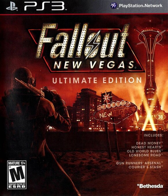 Fallout - New Vegas - Ultimate Edition box art