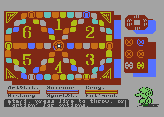 Trivial Pursuit - Atari Genus-edition — ss (WOR)