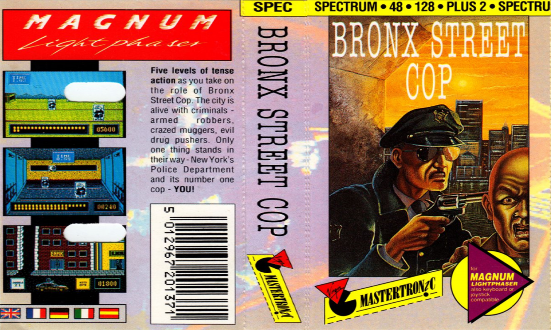 Bronx Street Cop — box-texture (EU)