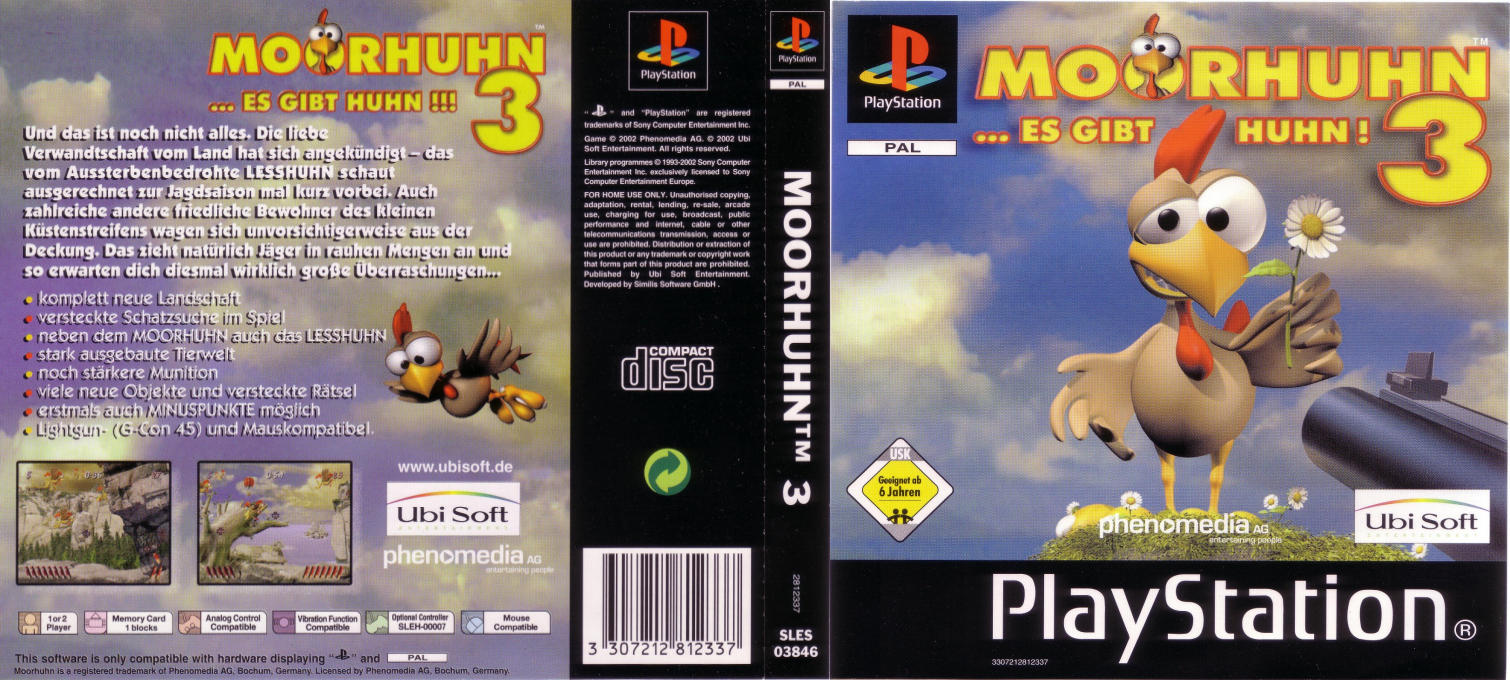 Moorhen 3 - Chicken Chase — box-texture (DE)