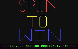 Spin to Win — sstitle (WOR)