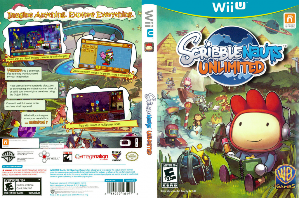 Scribblenauts Unlimited — box-texture (US)