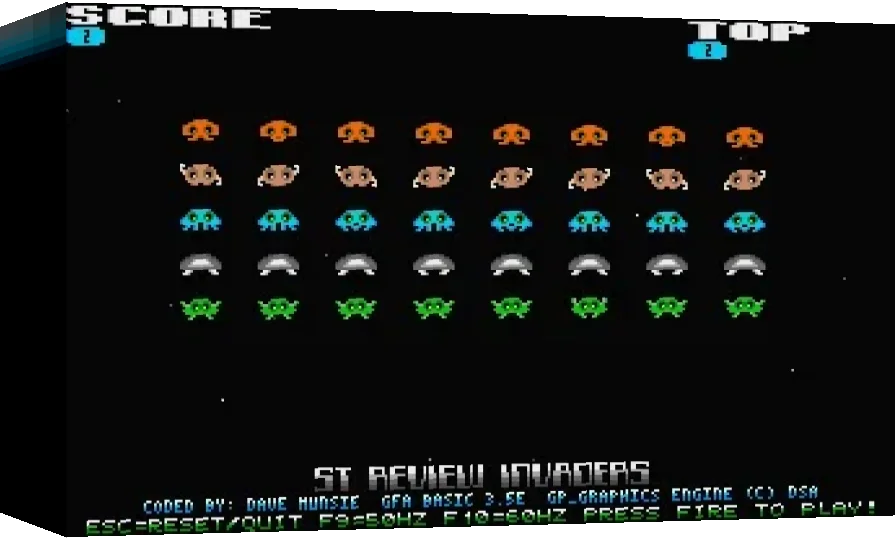 ST Review Invaders — box-3D (WOR)
