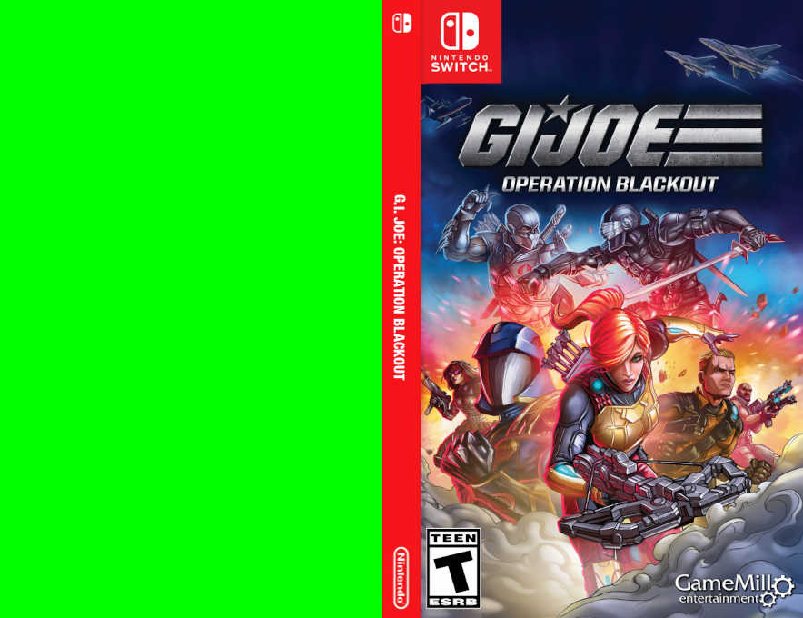 G.I. Joe - Operation Blackout — box-texture (US)