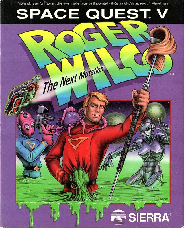 Space Quest 5 - The Next Mutation box art