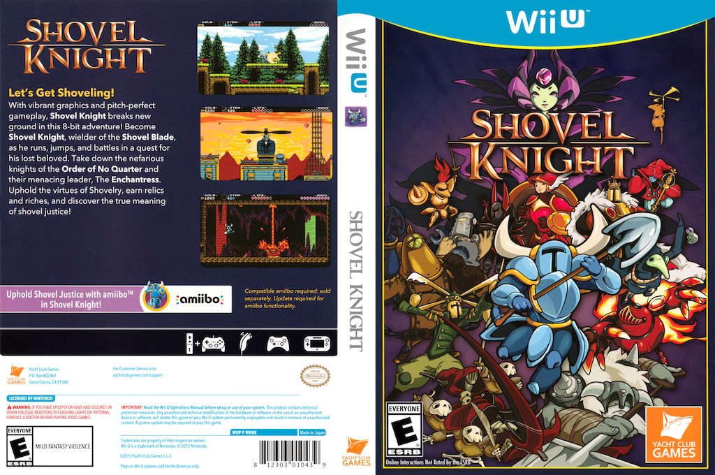 Shovel Knight — box-texture (US)