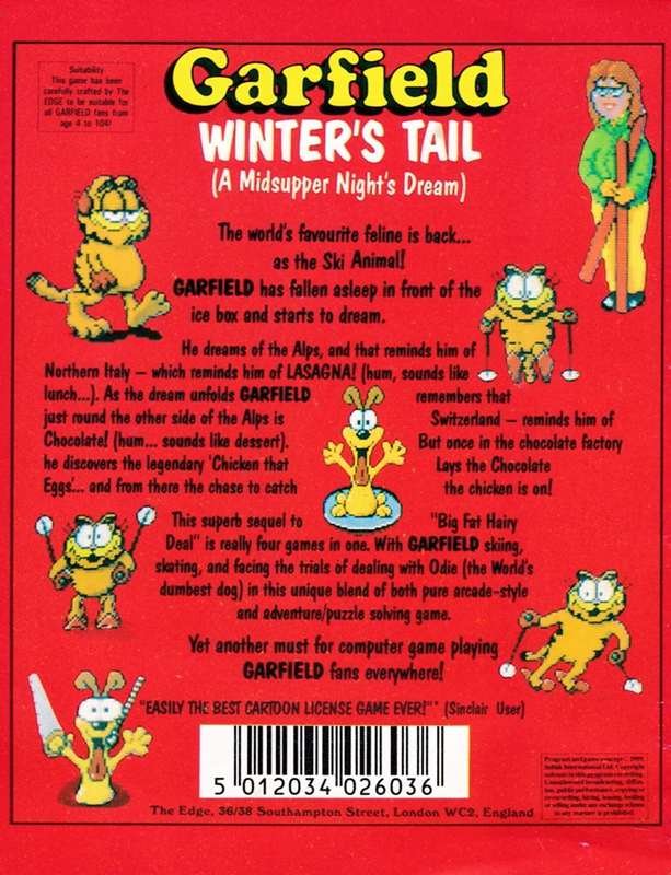 Garfield - Winter's Tail — box-2D-back (EU)