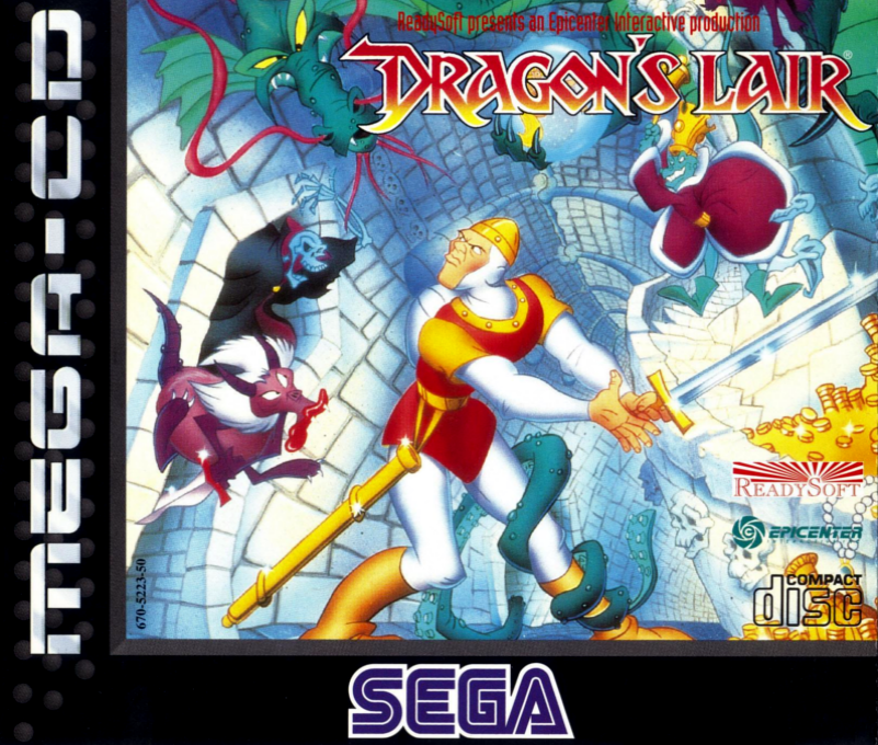 Dragon's Lair — box-2D (EU)