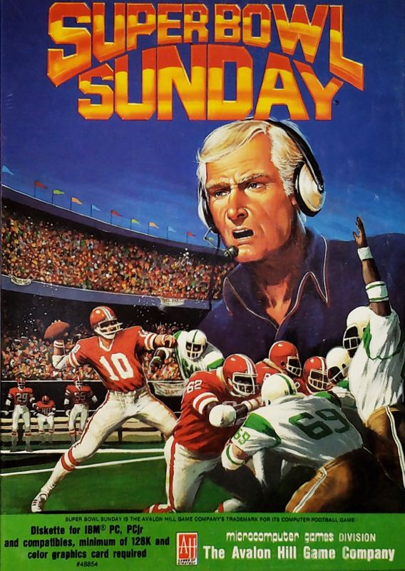 Super Bowl Sunday box art