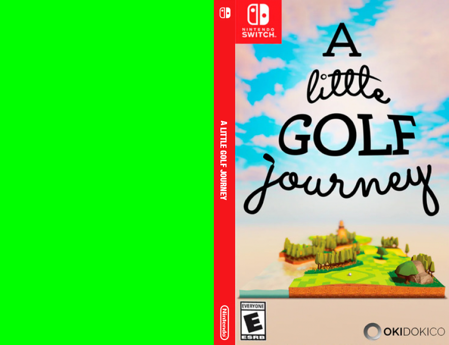 Little Golf Journey, A — box-texture (US)
