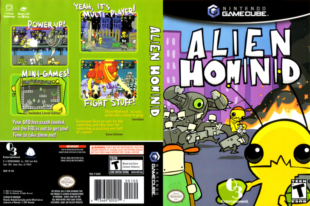 Alien Hominid — box-texture (US)