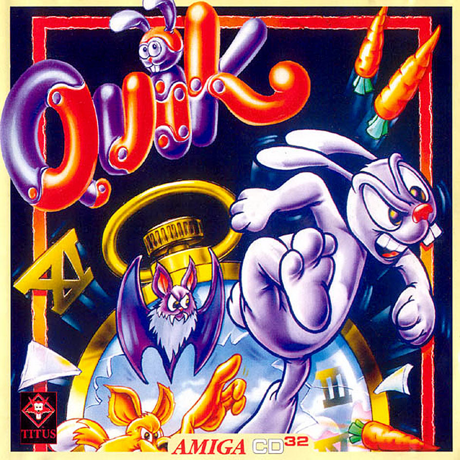 Quik the Thunder Rabbit box art