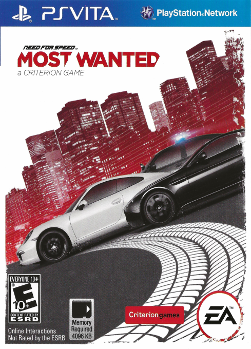 Need For Speed - Most Wanted box art