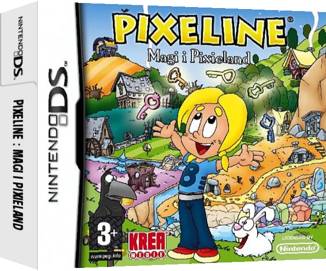 Pixeline - Magi i Pixieland — box-3D (EU)