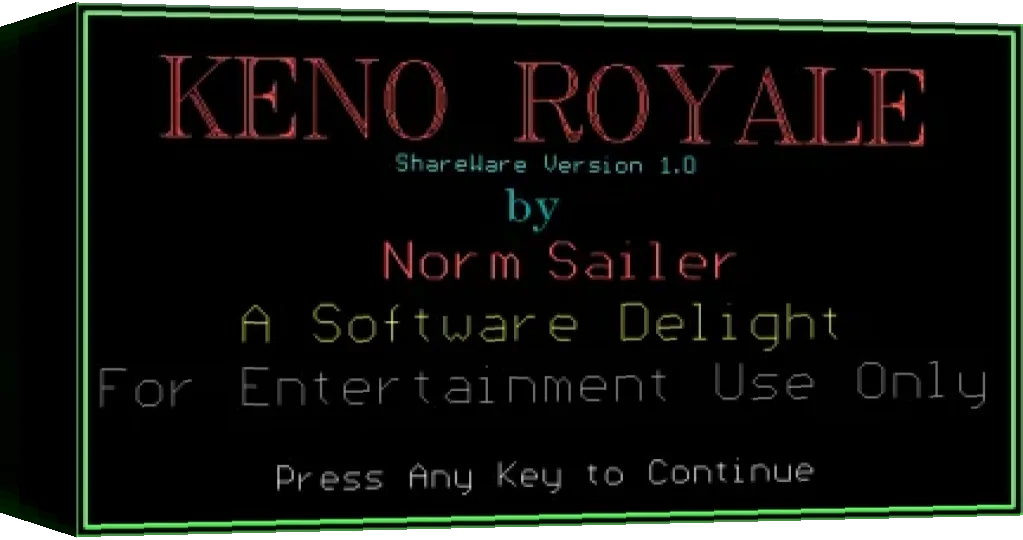 Keno Royale — box-3D (WOR)