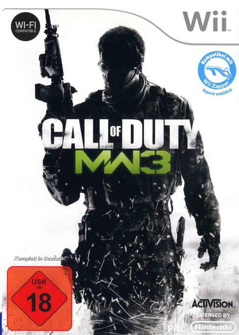 Call of Duty - Modern Warfare 3 — box-2D (DE)