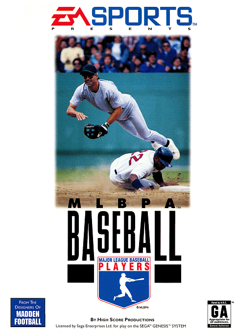 Mlbpa Baseball box art