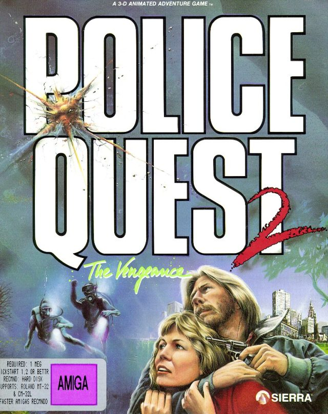 Police Quest 2 - The Vengeance box art