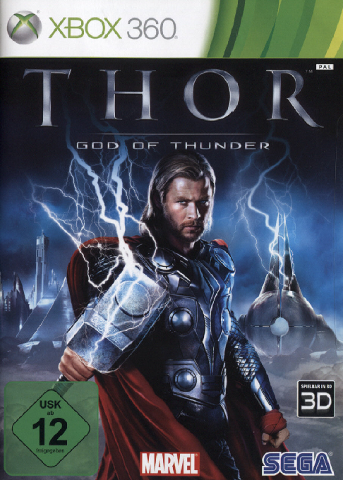 Thor - God of Thunder — box-2D (DE)