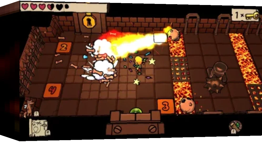 Ittle Dew 2 — box-3D (WOR)