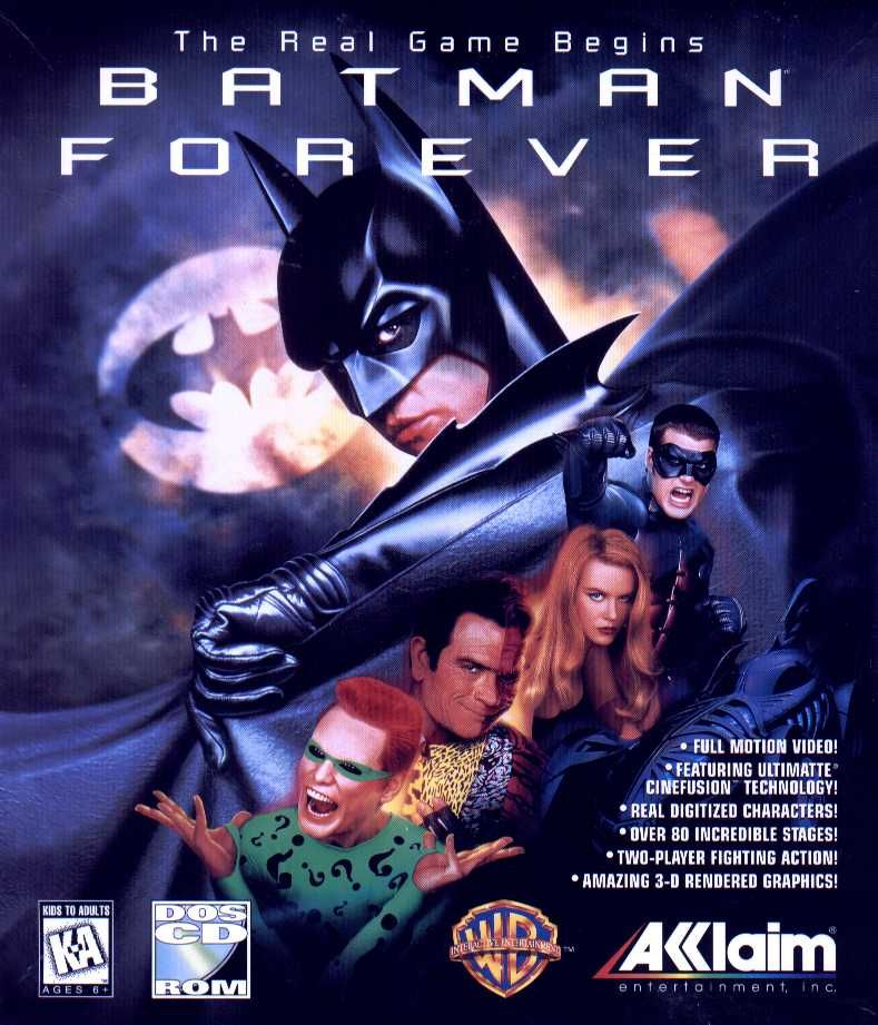 Batman Forever box art