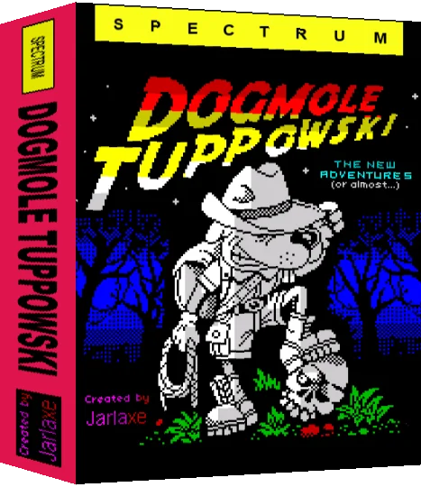 Dogmole Tuppowski - The New Adventures — box-3D (WOR)