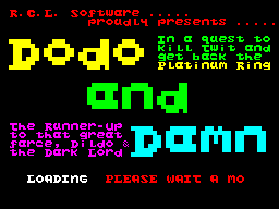 Dodo and Damn — sstitle (WOR)