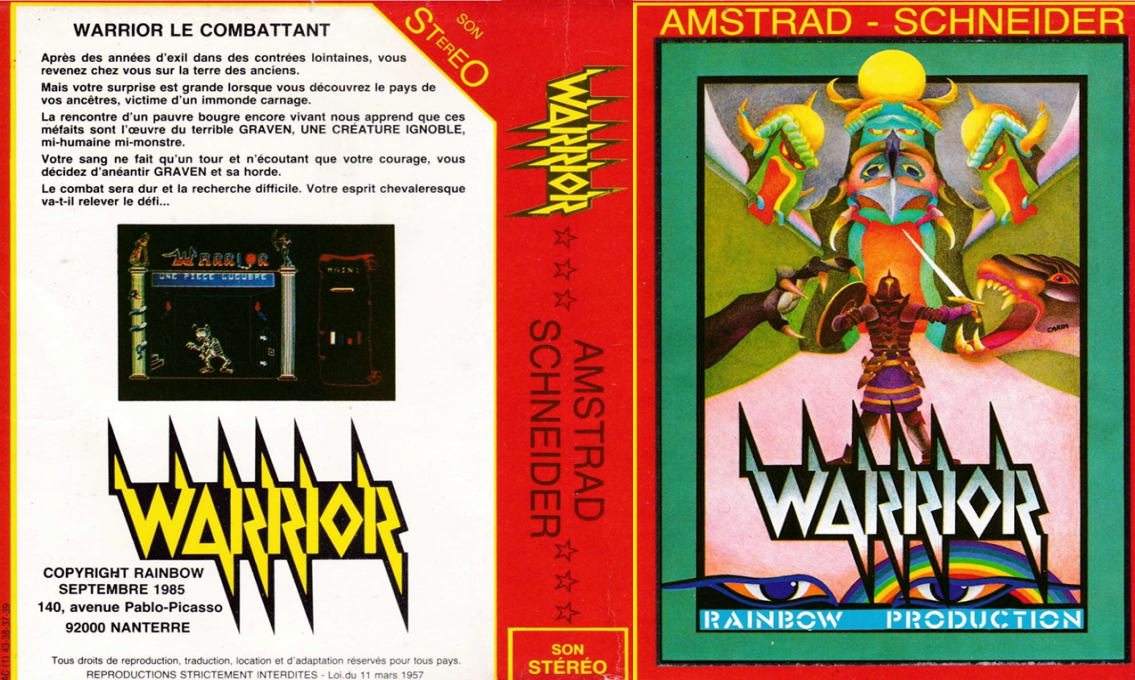 Warrior — box-texture (FR)