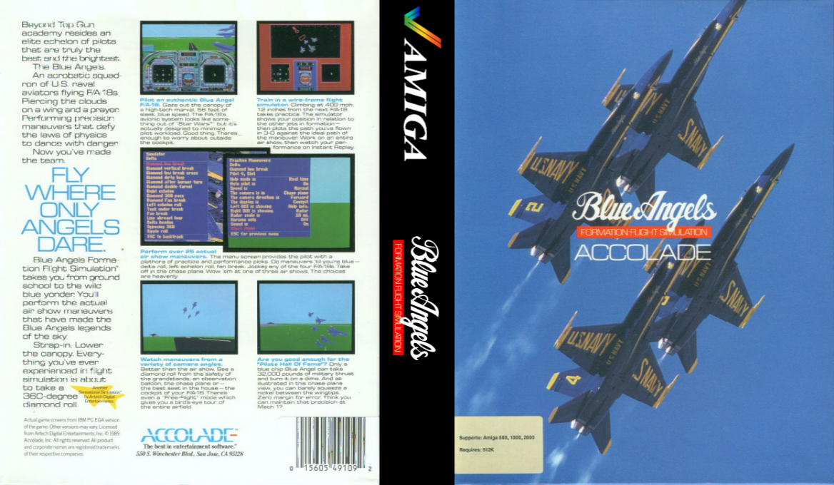 Blue Angels - Formation Flight Simulation — box-texture (EU)