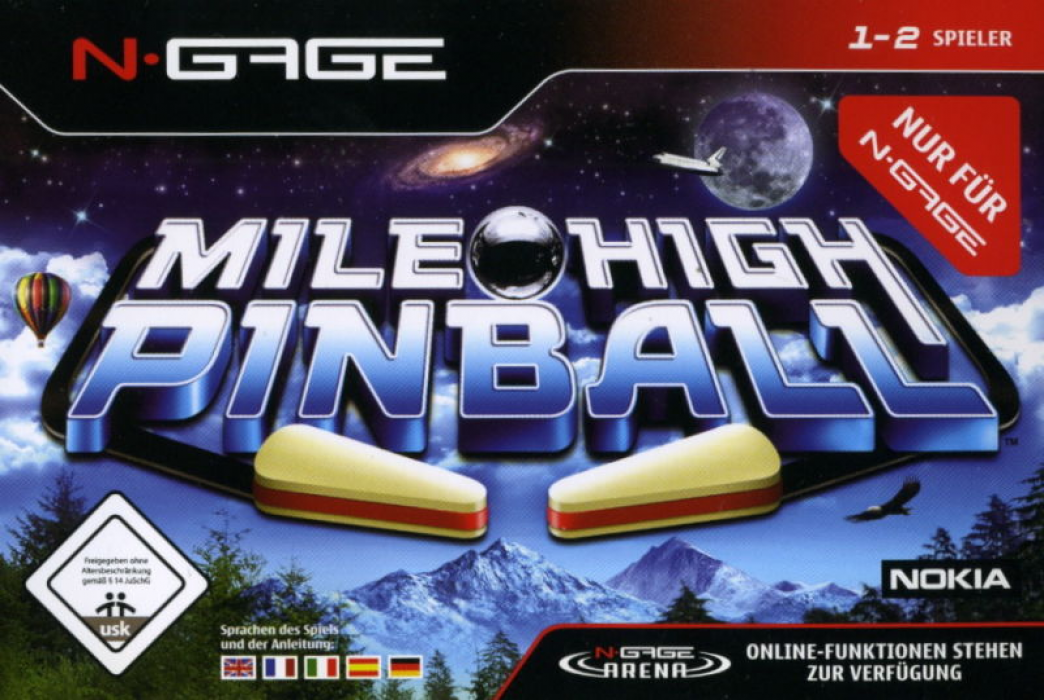 Mile High Pinball box art