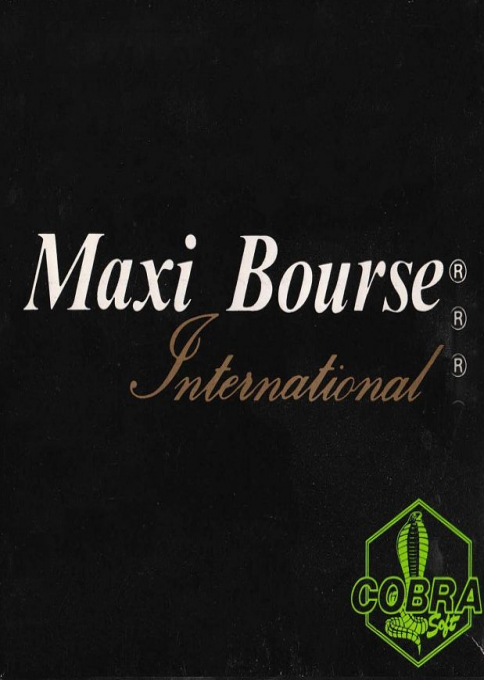 Maxi Bourse International box art