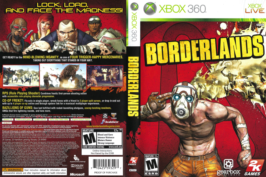 Borderlands — box-texture (US)