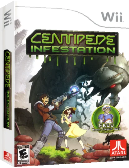 Centipede - Infestation — box-3D (US)
