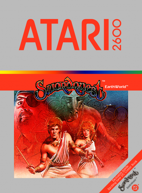 Swordquest - Earthworld box art