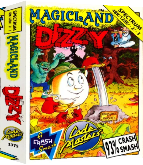 Dizzy 4 - Magicland Dizzy — box-3D (EU)
