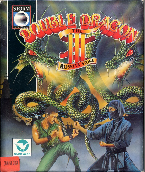Double Dragon 3 - The Rosetta Stone box art