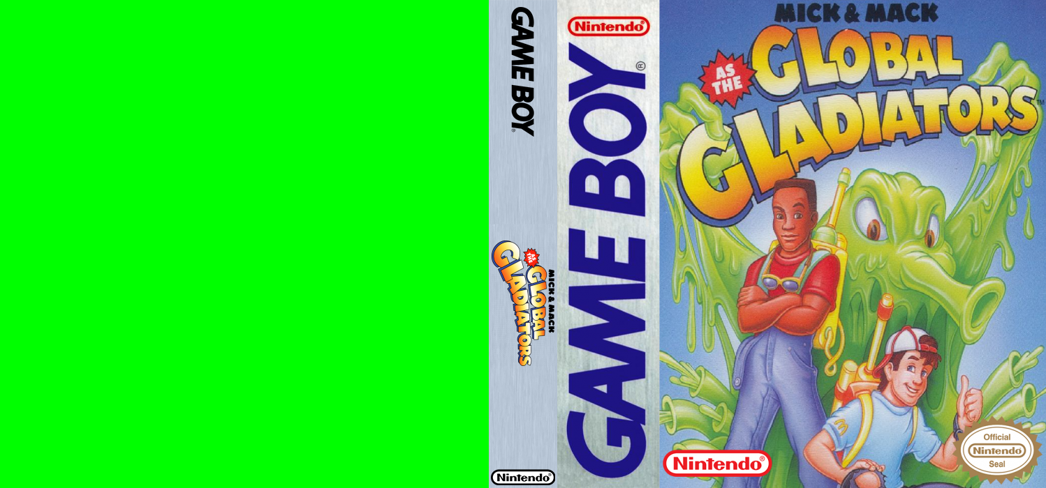 Mick And Mack As The Global Gladiators — box-texture (US)