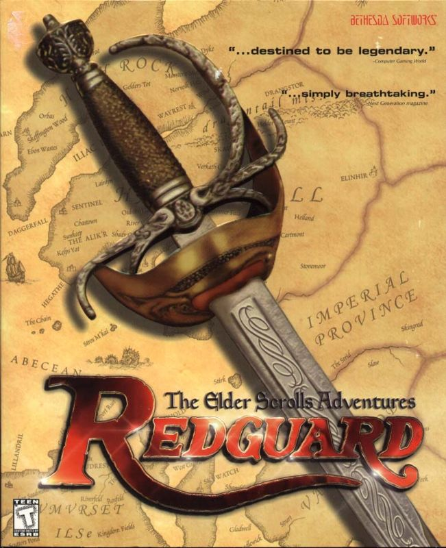 Elder Scrolls Adventures, The - Redguard box art