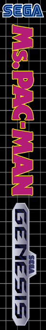 Ms. Pac-man — box-2D-side (SS)
