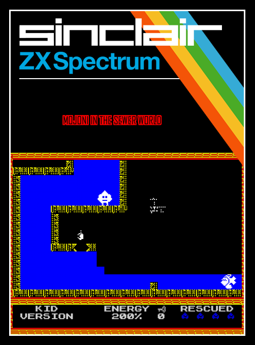 Mojoni in the Sewer World box art