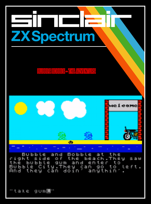 Bubble Bobble - The Adventure box art