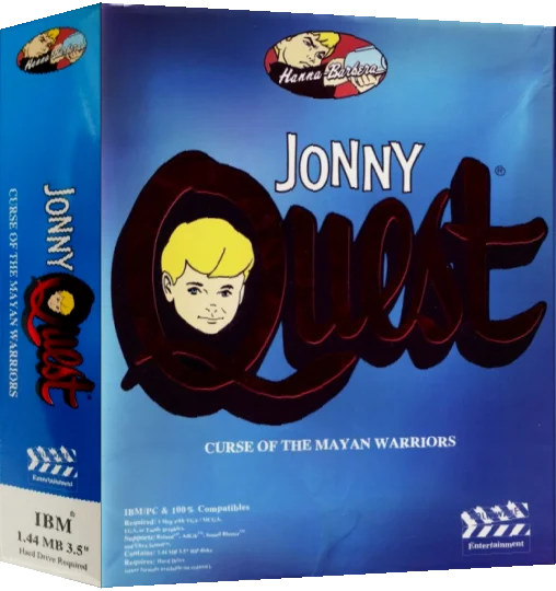 Jonny Quest - Curse Of The Mayan Warriors — box-3D (US)