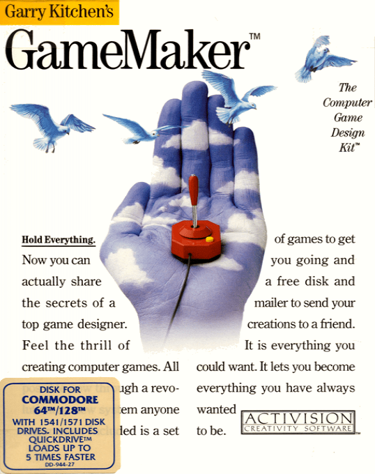 Garry Kitchen's Gamemaker — box-2D (EU)