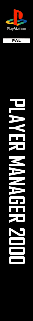 Sportweek Player Manager 2000 — box-2D-side (DE)