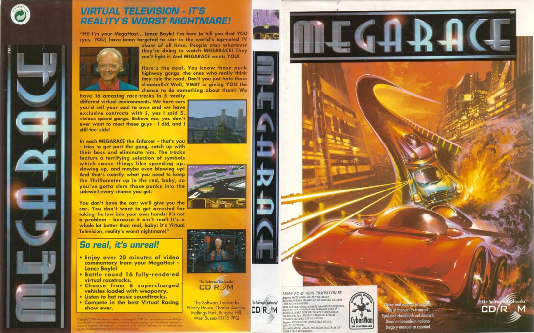 MegaRace — box-texture (EU)